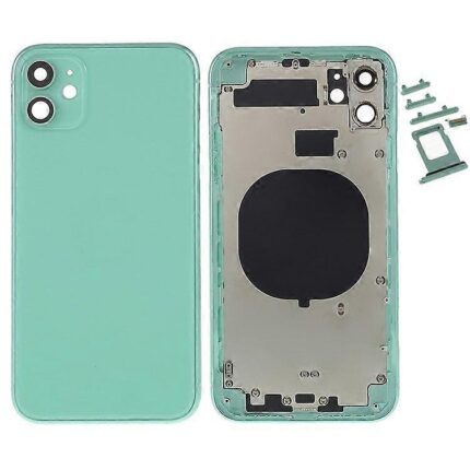 iPhone 11 Back Housing With Small Parts-Green