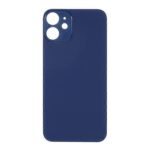 iPhone 12 Mini Back Glass Cover With Big Camera Hole-Blue