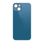 iPhone 13 Back Glass Cover With Big Camera Hole–Blue