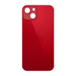 iPhone 13 Back Glass Cover With Big Camera Hole–Red