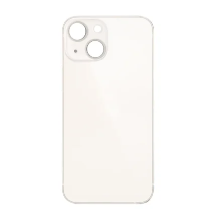 iPhone 13 Back Glass Cover With Big Camera Hole–Starlight