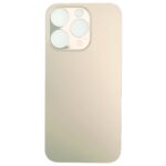 iPhone 14 Pro Back Glass Cover Big Camera Hole-Gold