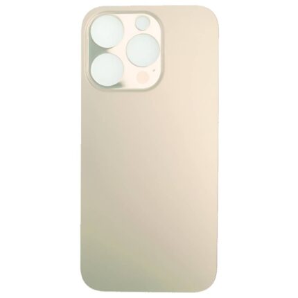 iPhone 14 Pro Back Glass Cover Big Camera Hole-Gold