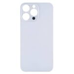 iPhone 14 Pro Back Glass Cover Big Camera Hole-Silver
