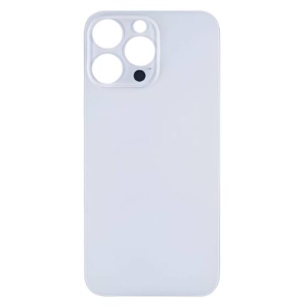 iPhone 14 Pro Max Back Glass Big Camera Hole-Silver