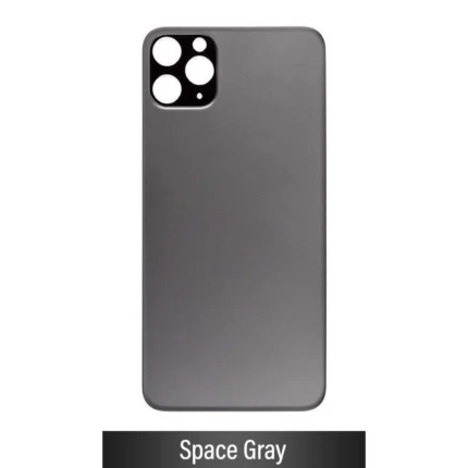 iPhone 11 Pro Back Glass Cover With Big Camera Hole-Grey