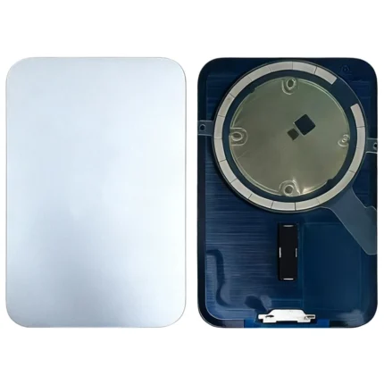 Iphone 17 Pro  back glass with megsafe megnet-Silver