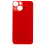 iPhone 13 Mini Back Glass Cover With Big Camera Hole-Red