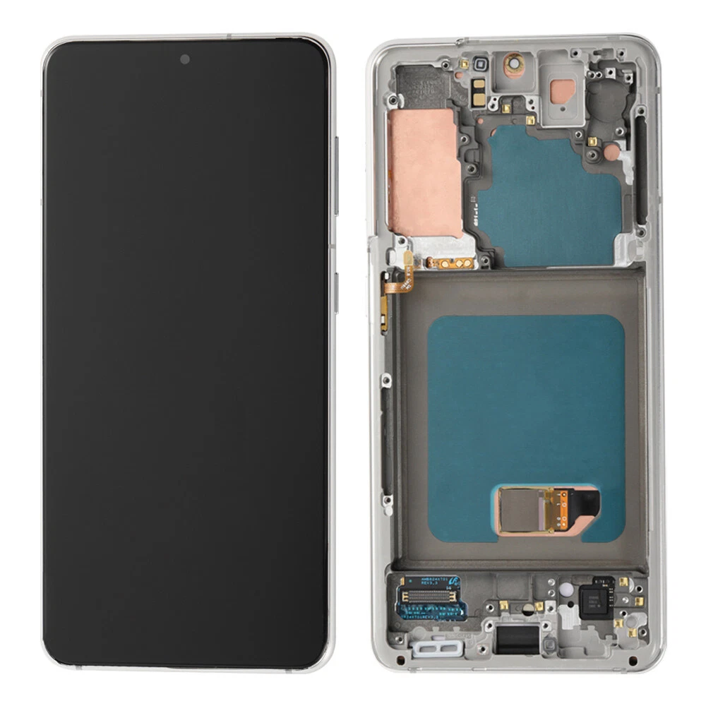 s-l1600-2-6.webp Galaxy S21 5G Demo Phone Touch Screen Assembly with Frame - Phantom Violet - Image 1