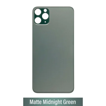 iPhone 11 Pro Max Back Glass Cover With Big Camera Hole-Green