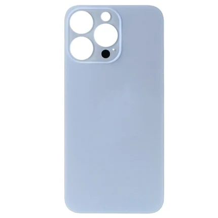 iPhone 13 Pro Back Glass Cover With Big Camera Hole–Blue