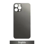 iPhone 12 Pro Back Glass Cover With Big Camera Hole-Graphite
