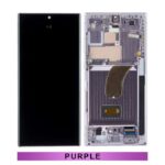 Samsung S23Ultra S918 Oled Screen With Frame-Purple (Size-1:1 Display Aftermarket)