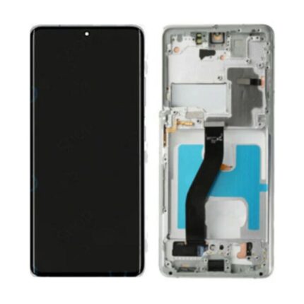 Samsung S21 Ultra G998 Oled screen With Frame-Silver