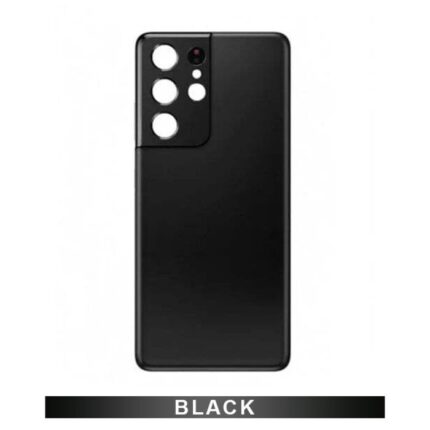 Samsung S21Ultra Back Glass-Black (Premium)