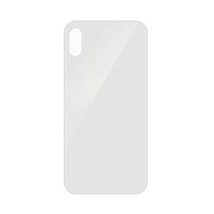 iPhone XS Max Back Glass Big Camera Hole-White