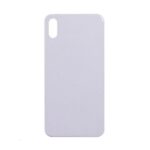 iPhone X Back Glass Big Camera Hole-White