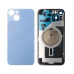 iPhone14 Back Glass With Camera Frame and Magsafe Magnet-Blue