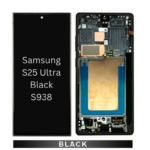 Samsung S25Ultra Oled Screen With Frame (Aftermarket Soft OLED 6.78inch)-Black