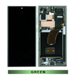 Samsung S23Ultra S918 Oled Screen With Frame-Green (Service Pack)
