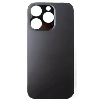 iPhone 14 Pro Back Glass Cover Big Camera Hole-Black