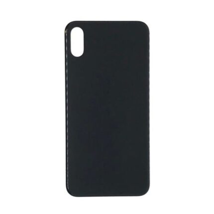 iPhone X Back Glass Big Camera Hole- Black