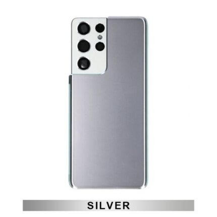 Samsung S21Ultra Back Glass-Silver (Premium)